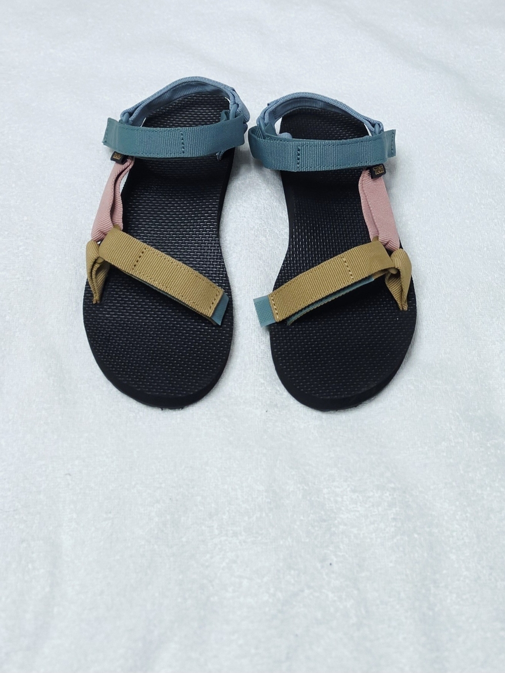 Teva Women's Strap Sandals in Teal, Pink & Mustard